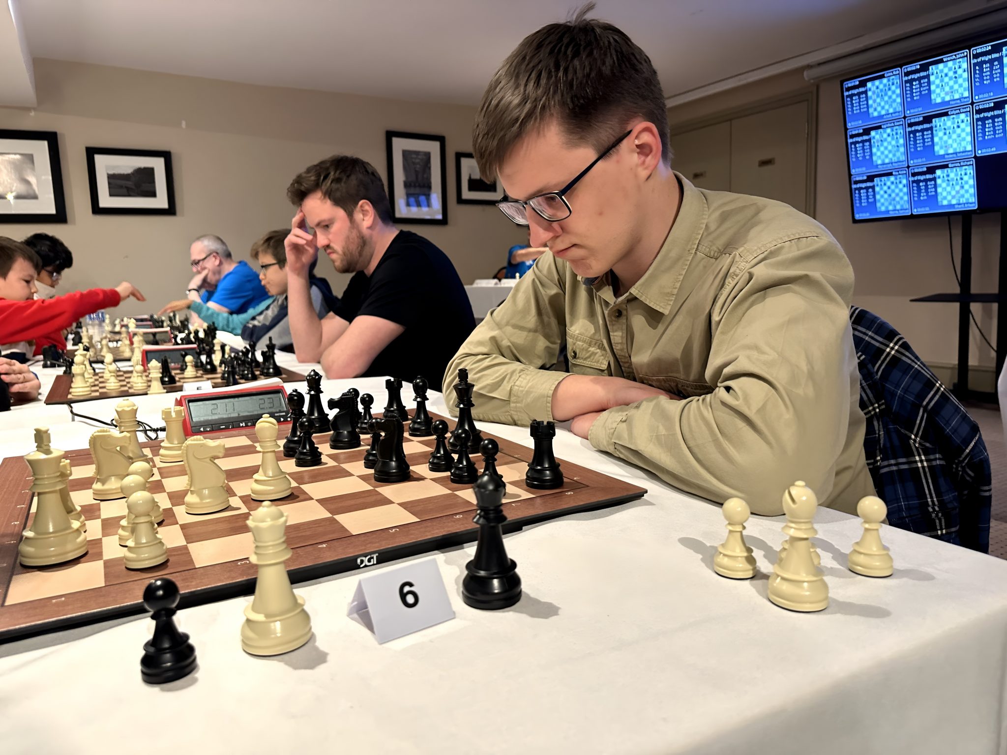 Chess Takes Centre Stage Countdown To Wightlink Isle of Wight Chess