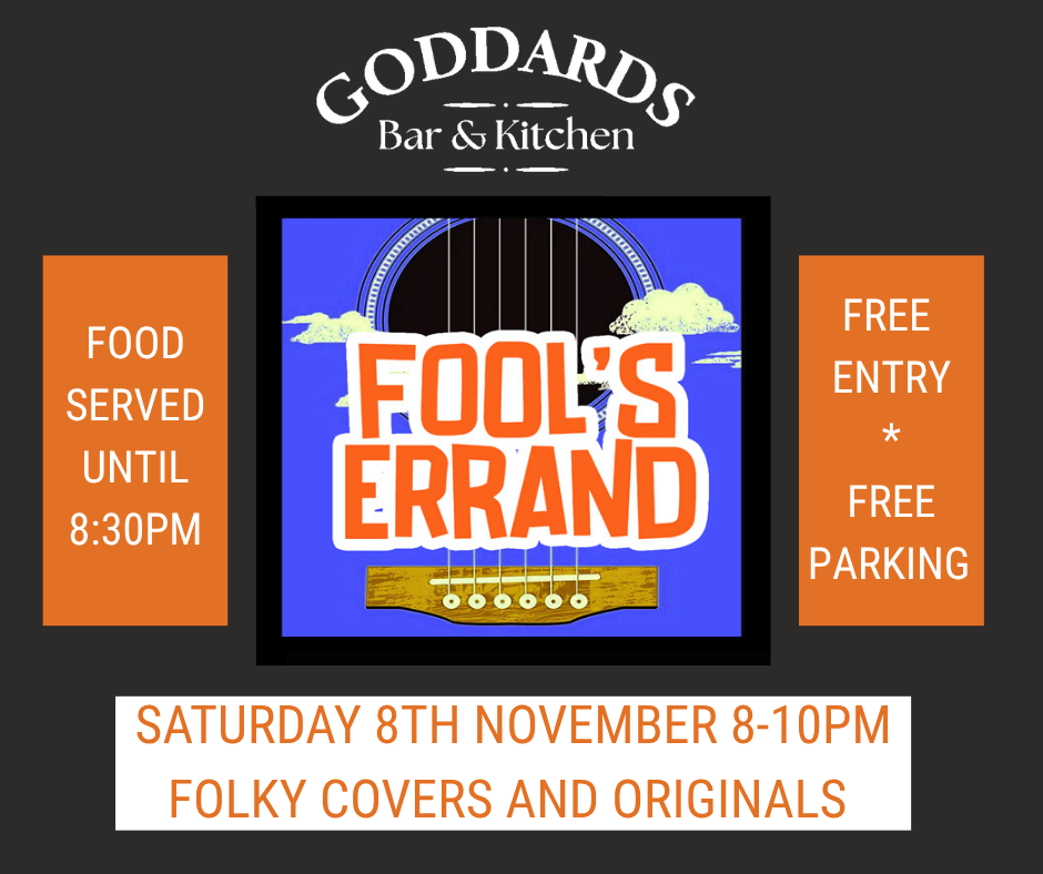 FOOLS ERRAND NOV 8TH FB POST