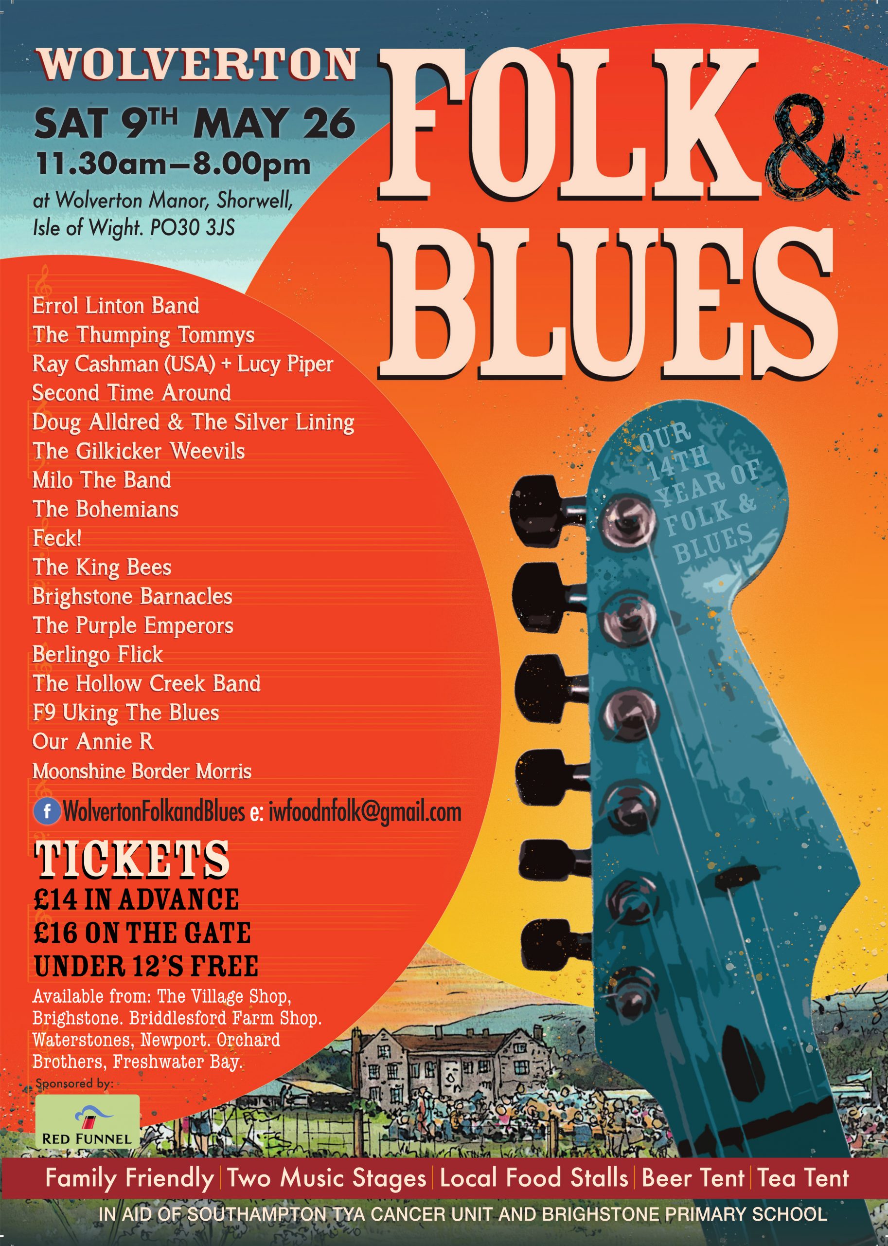 Wolverton Folk and Blues poster 2026