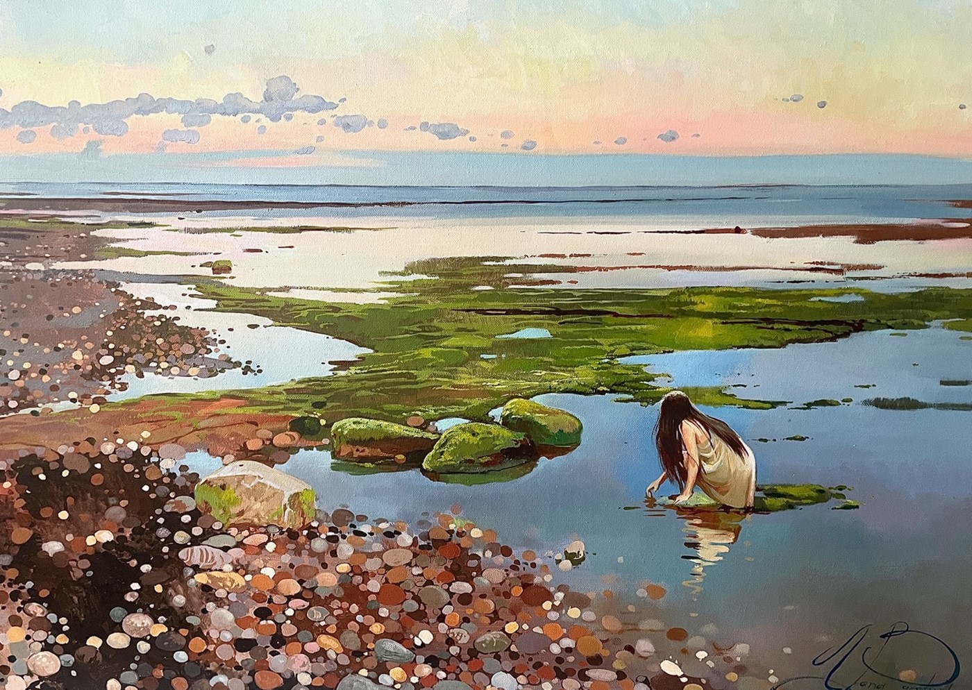 between heaven and Earth