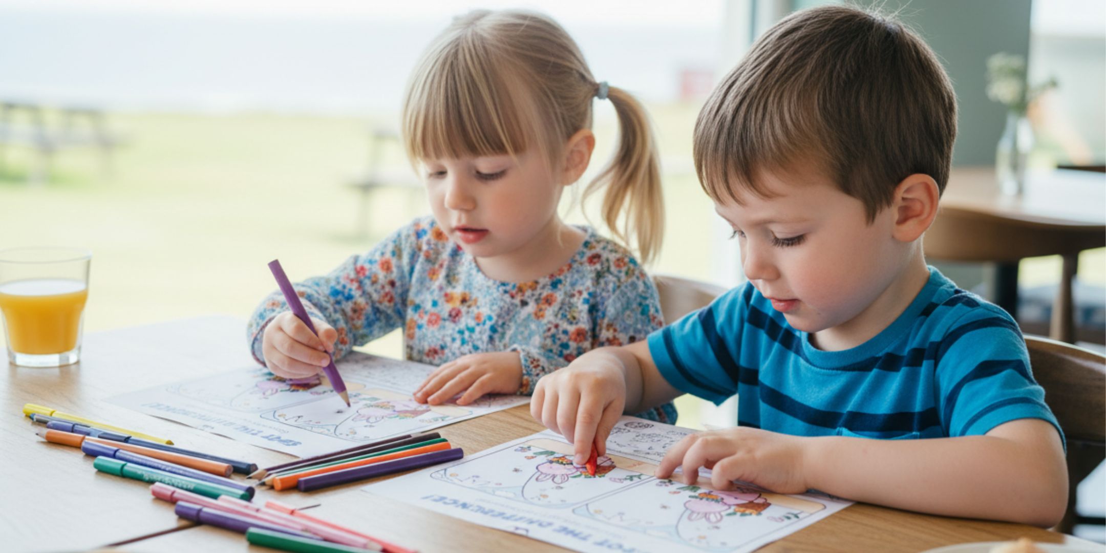 Easter activity sheet at isle of wight pearl